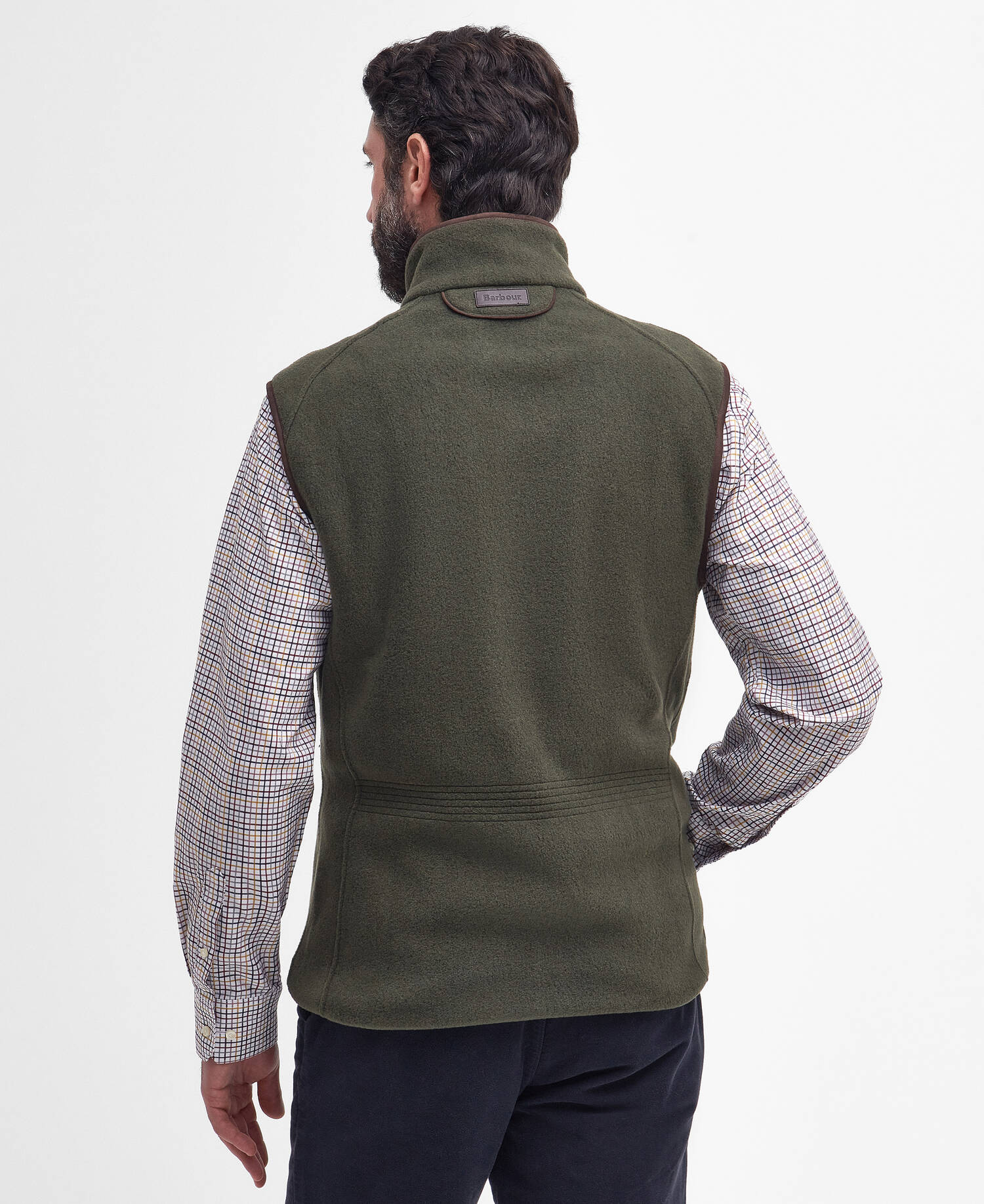 Langdale Fleece Gilet Olive image number 2