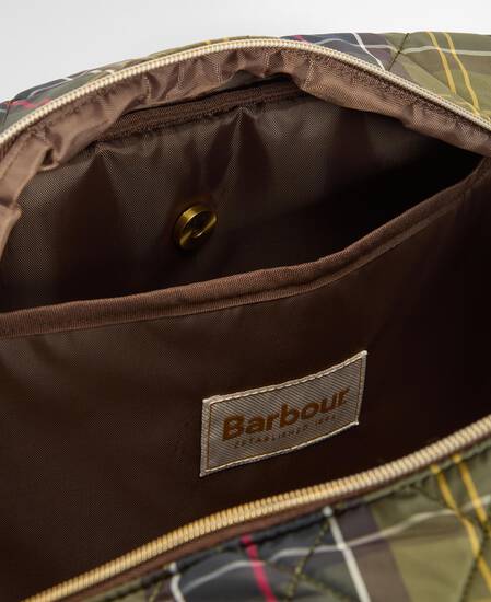 Wetherham Quilted Holdall Bag Classic Tartan