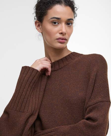 Sophia Crew Neck Jumper Vicuna