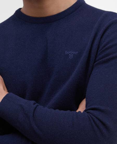 Essential Crew Neck Jumper Classic Navy