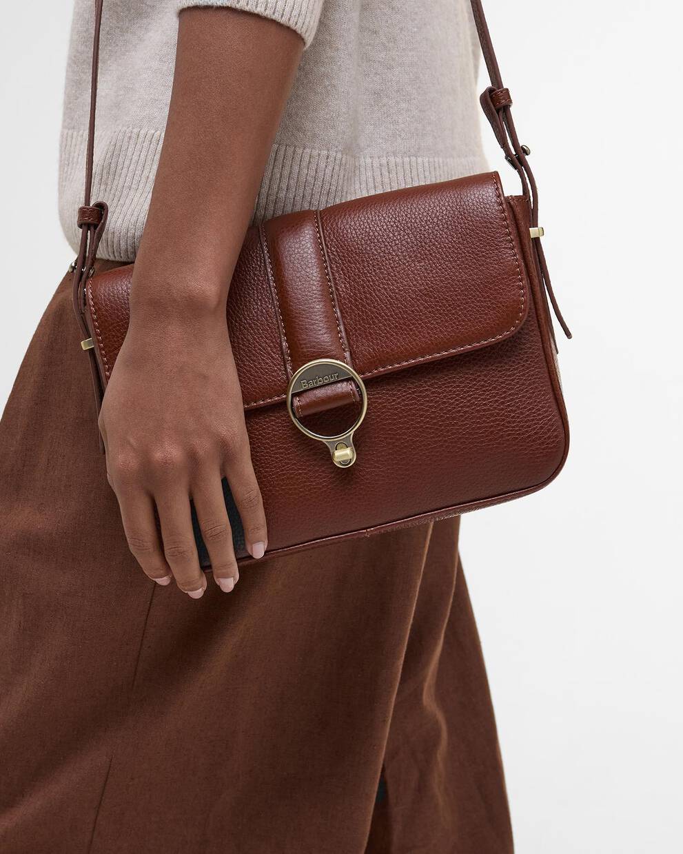 Rosa Leather Crossbody Bag