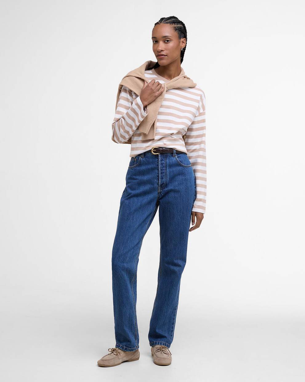 Bede Oversized Long-Sleeved T-Shirt