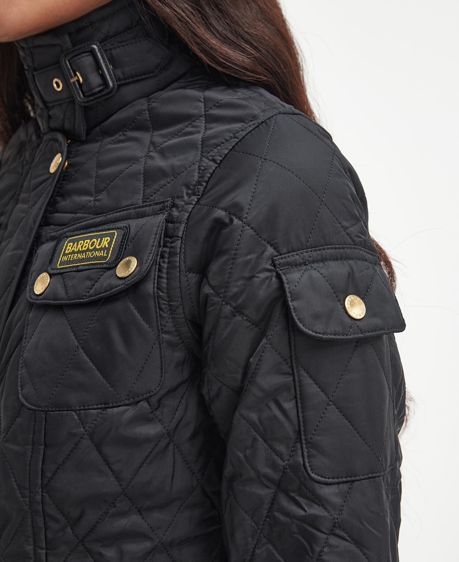 International Quilted Jacket Classic Black