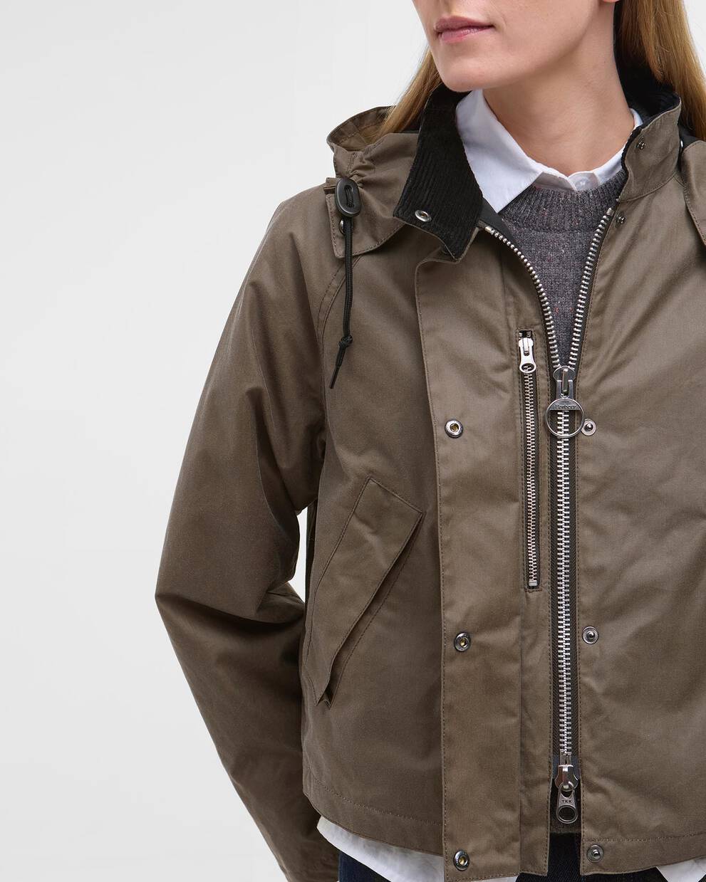 Giacca cerata Transport da donna Barbour x Margaret Howell