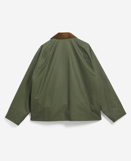Transport Waxed Jacket Light Moss