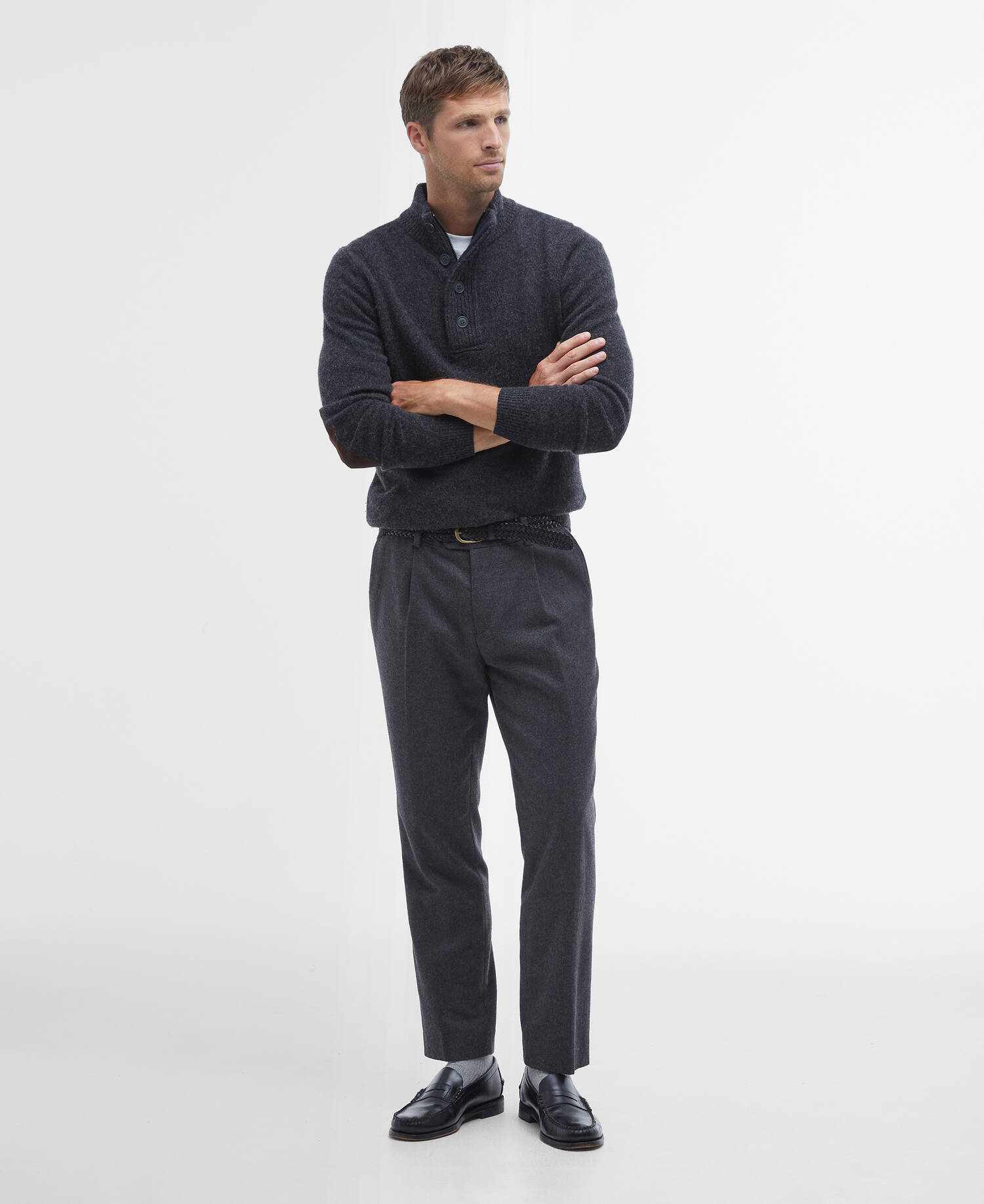 Essential Elbow Patch Jumper image number 1