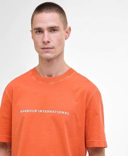 Perkins T-Shirt Flame Orange Perkins T-Shirt Flame Orange