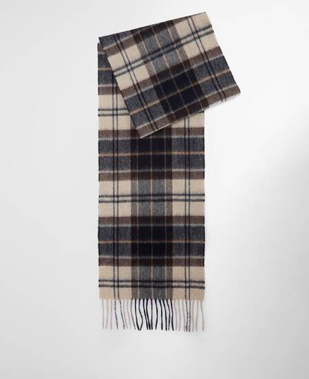 Tartan Scarf Autumn Dress