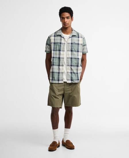 Patrick Tartan Short-Sleeved Shirt Meadow Brook Tartan