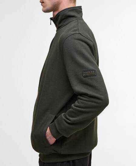 Outline Half-Zip Sweatshirt Sage