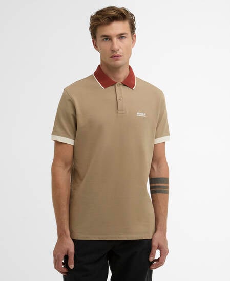 Howall Short-Sleeved Polo Shirt Coriander
