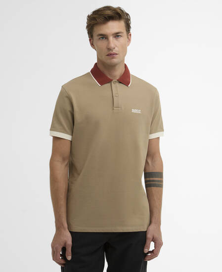 Howall Short-Sleeved Polo Shirt Coriander