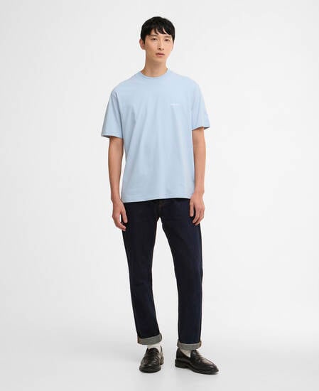 T-Shirt Dalton Logo Oversized Niagara Mist