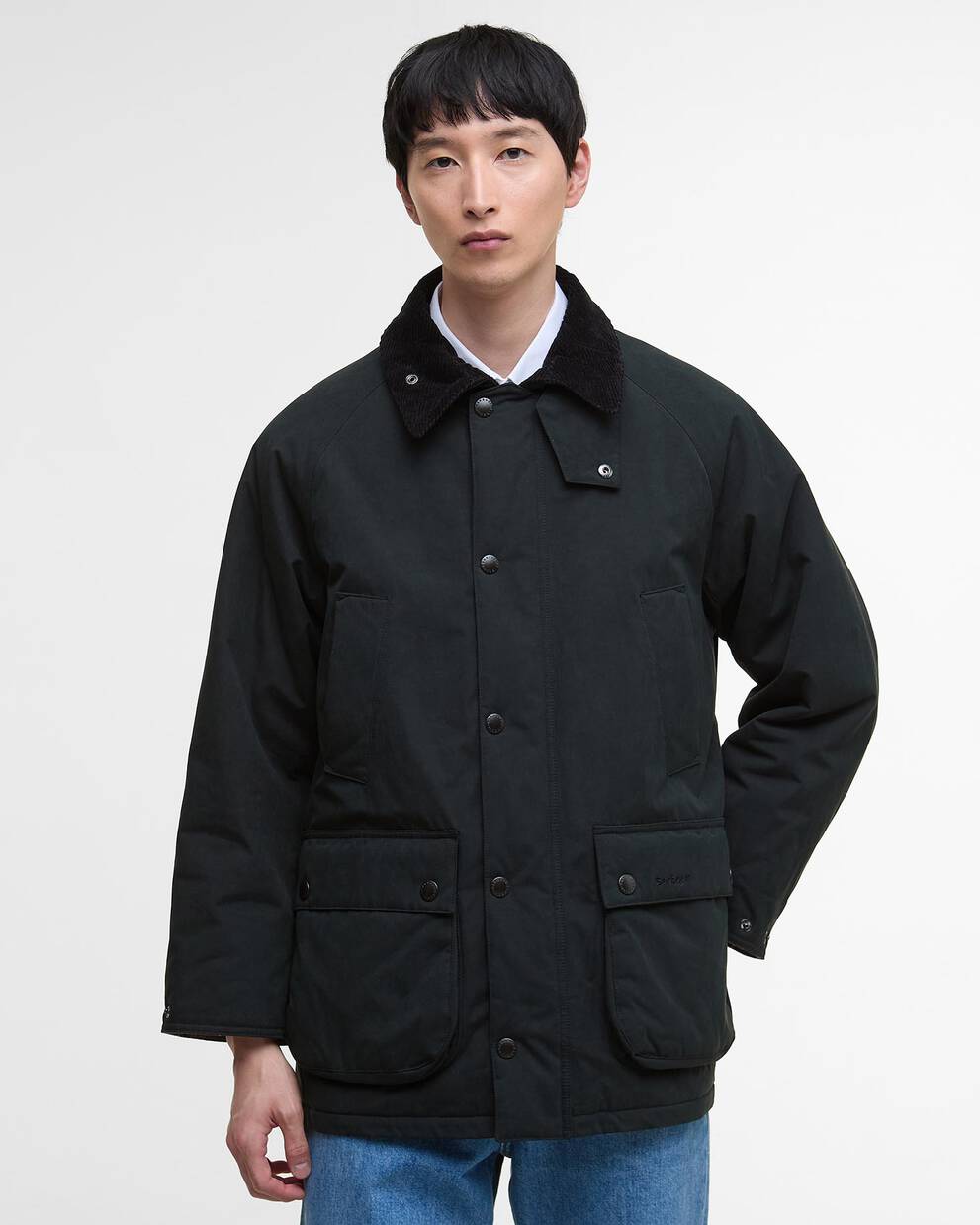 Oversized Bedale Padded Casual Jacket