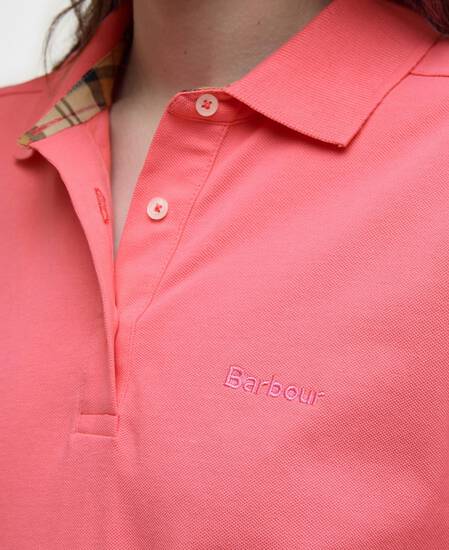 Bowford Polo Shirt Pink Punch
