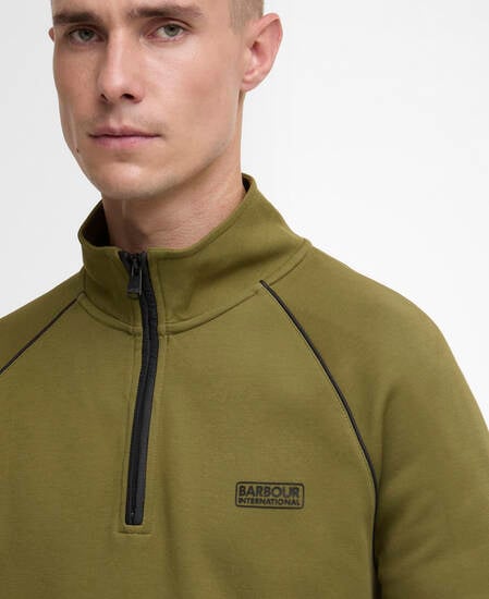 Pullover Markford Half-Zip Cable Olive