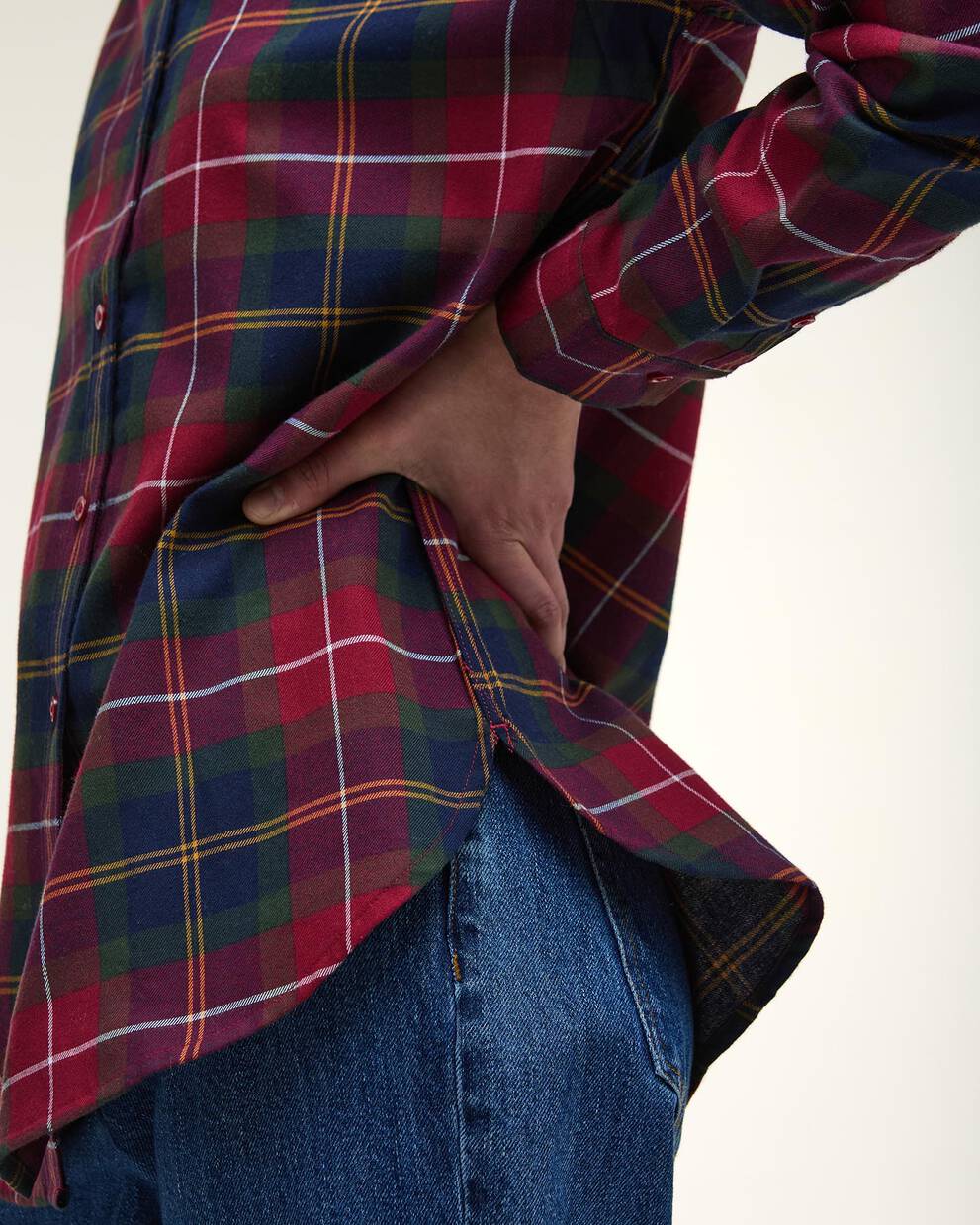 Camicia Glades in tartan dalla vestibilit&agrave; rilassata