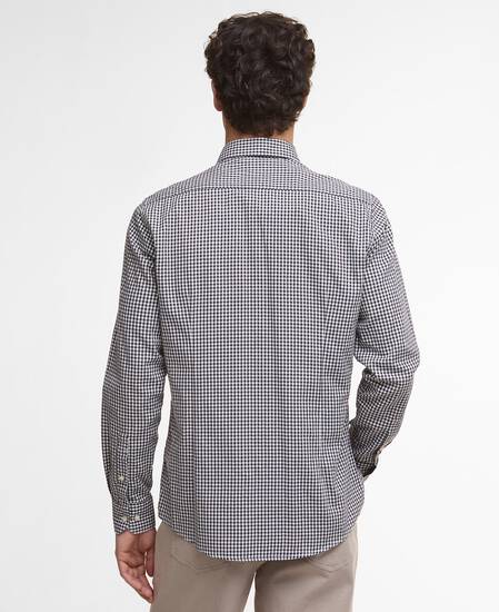 Padshaw Tailored Long-Sleeved Shirt Dark Oak