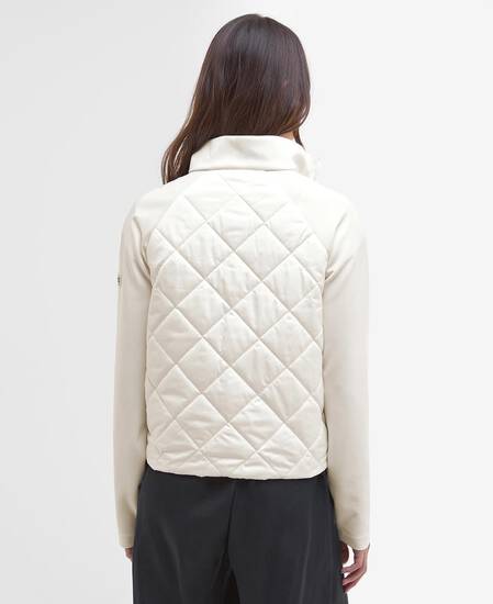 Ebony Quilted Sweatshirt Neutral