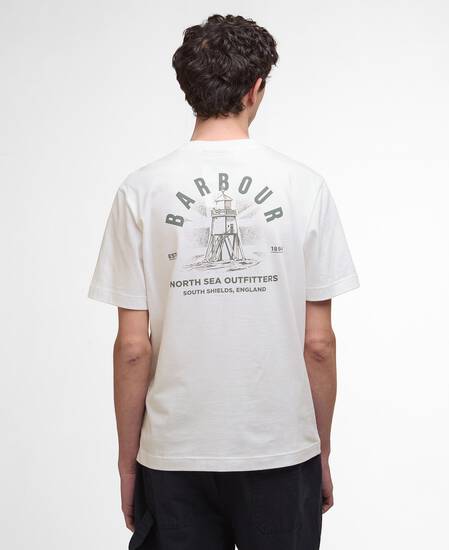 Glencourse Relaxed Graphic T-Shirt Whisper White