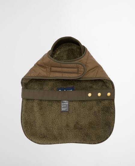 Brampton Quilted Dog Coat Olive/Khaki