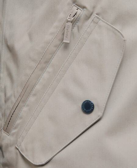 Giacca impermeabile Chelsea Washed Stone