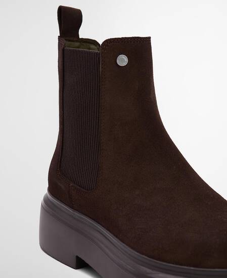 Celina Chelsea Boots Espresso Suede