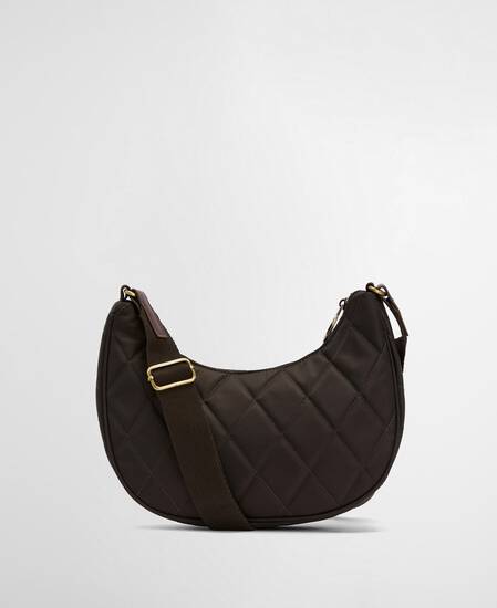 Sling bag trapuntata Olive