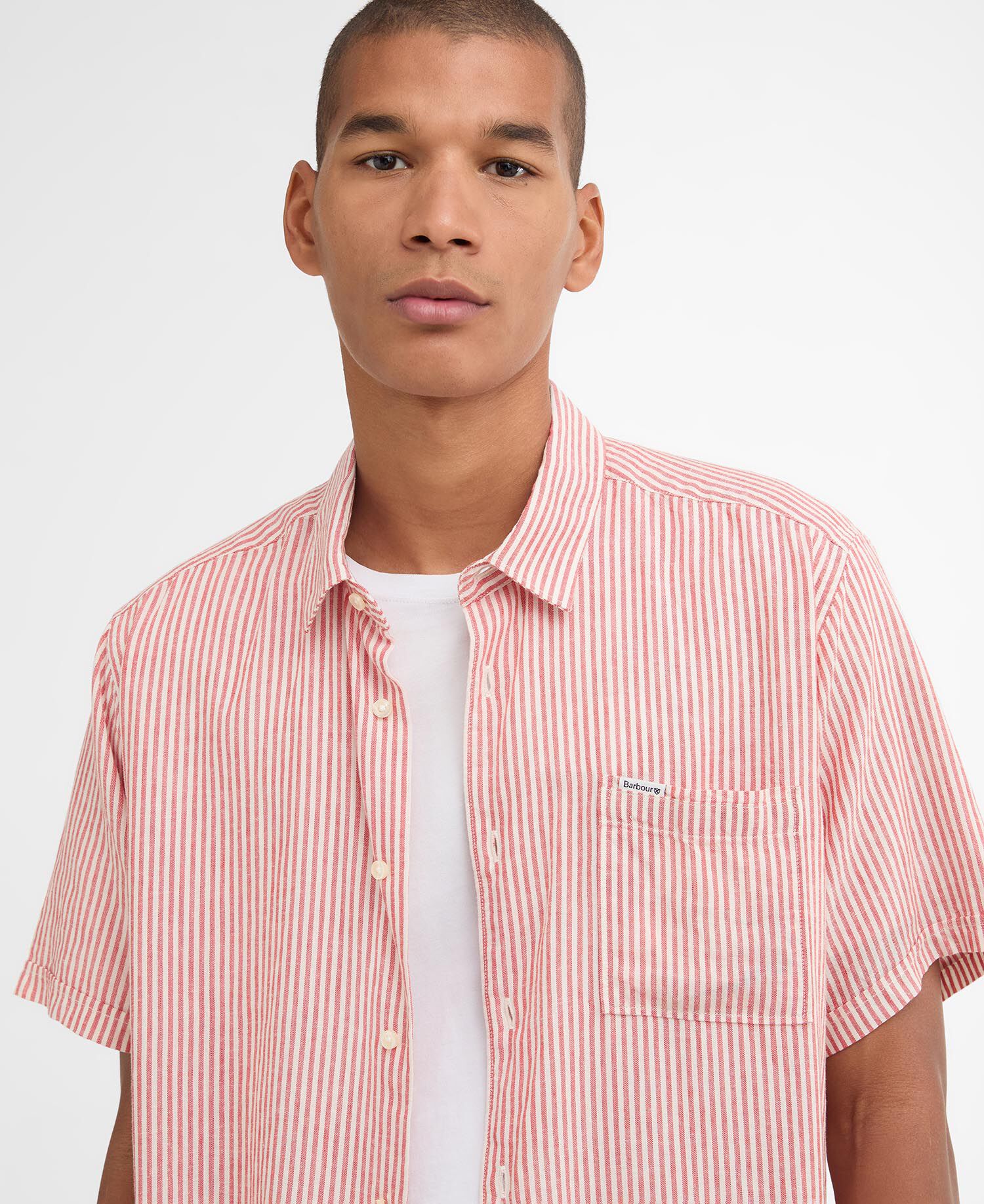 Deerpark Regular Short-Sleeved Shirt Red