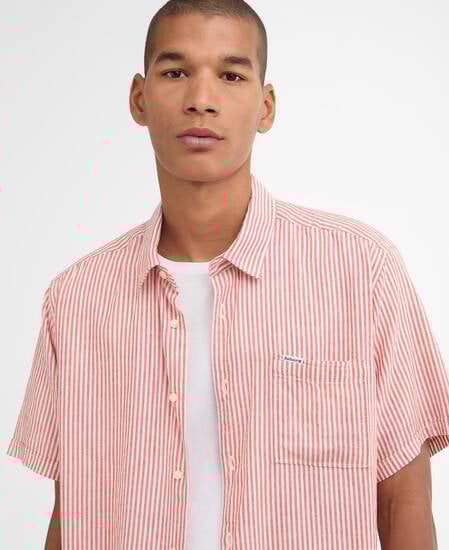 Deerpark Regular Short-Sleeved Shirt Red