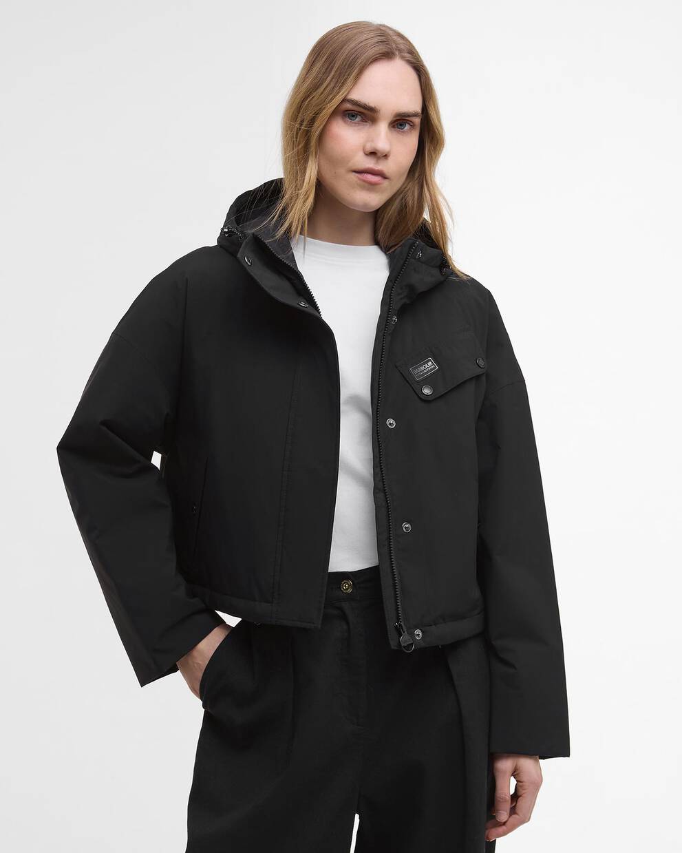 Atlanta Cropped Waterproof Jacket