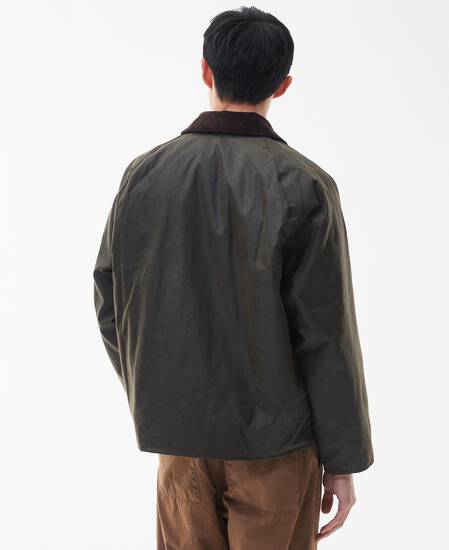 Transport Waxed Jacket Olive