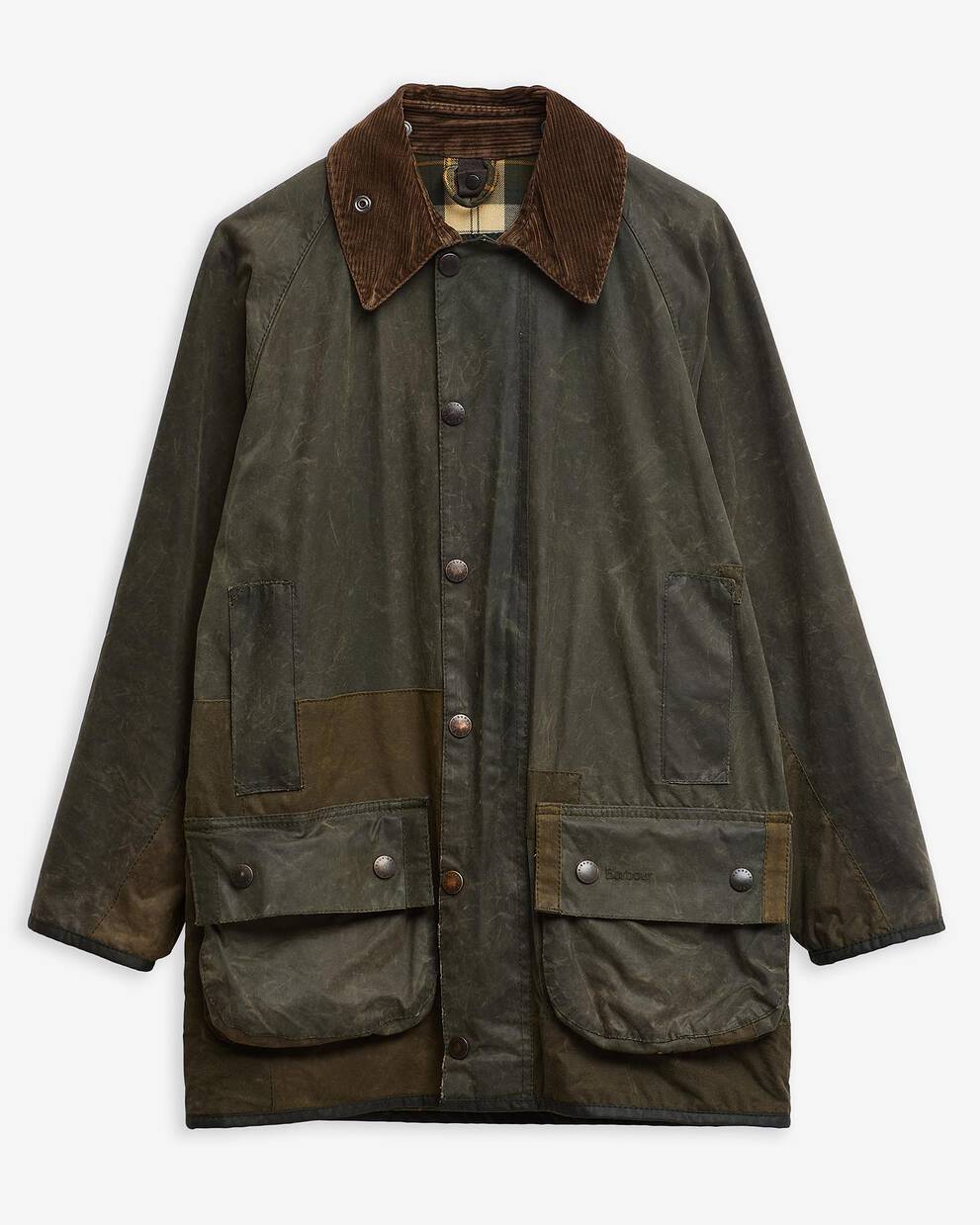 Barbour Re-Loved Beaufort Waxed Jacket - Size 36
