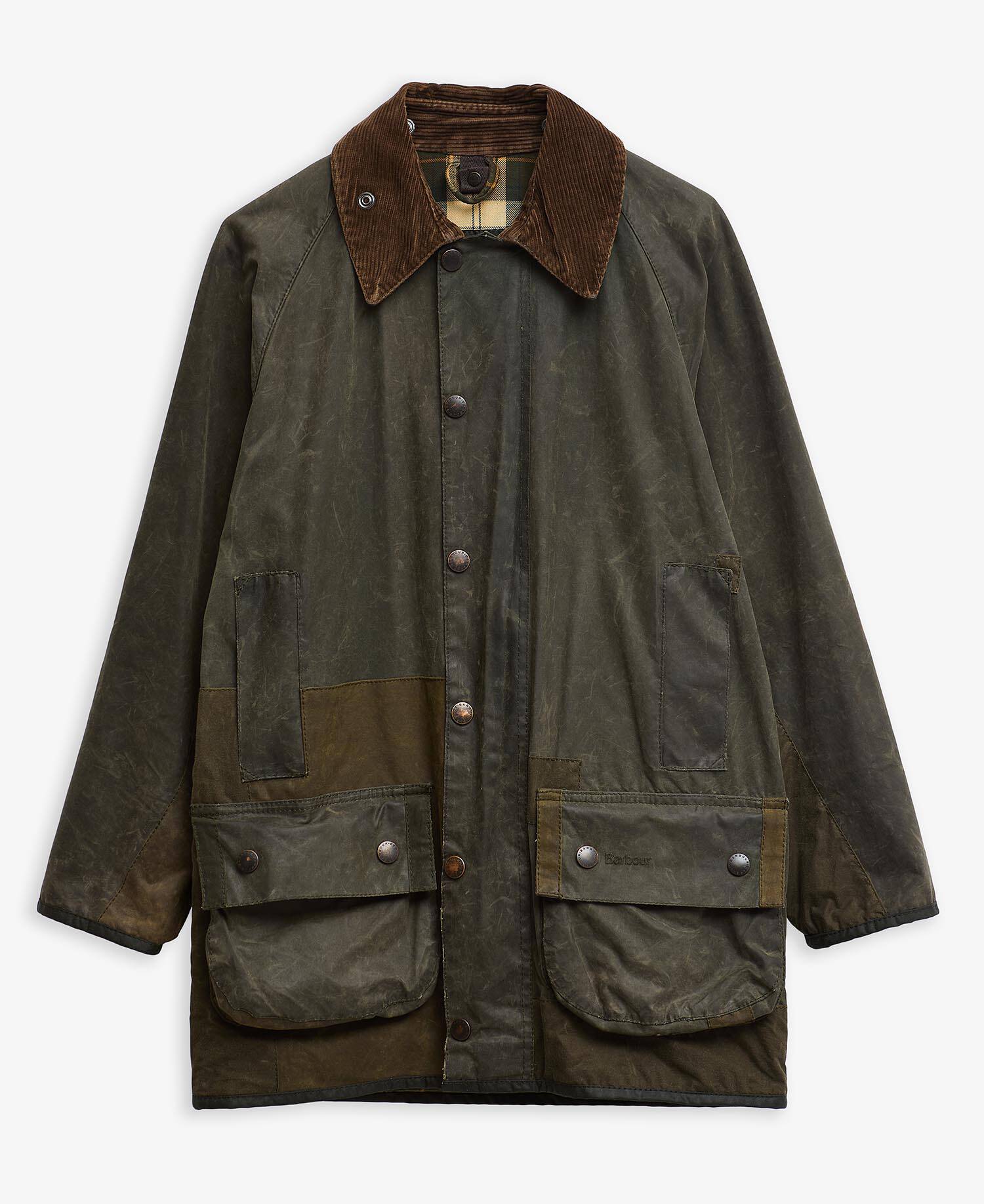 Barbour Re-Loved Beaufort Waxed Jacket - Size 36 Sage image number 0