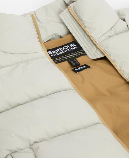 Phoenix Quilted Sweat Glacier Grey