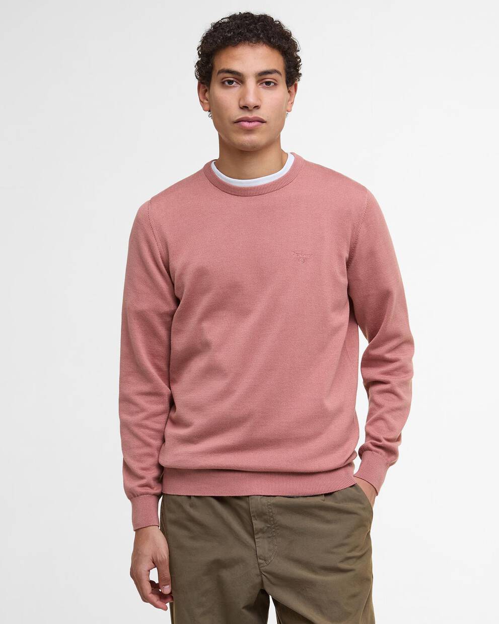 Pima Cotton Crew Neck Jumper