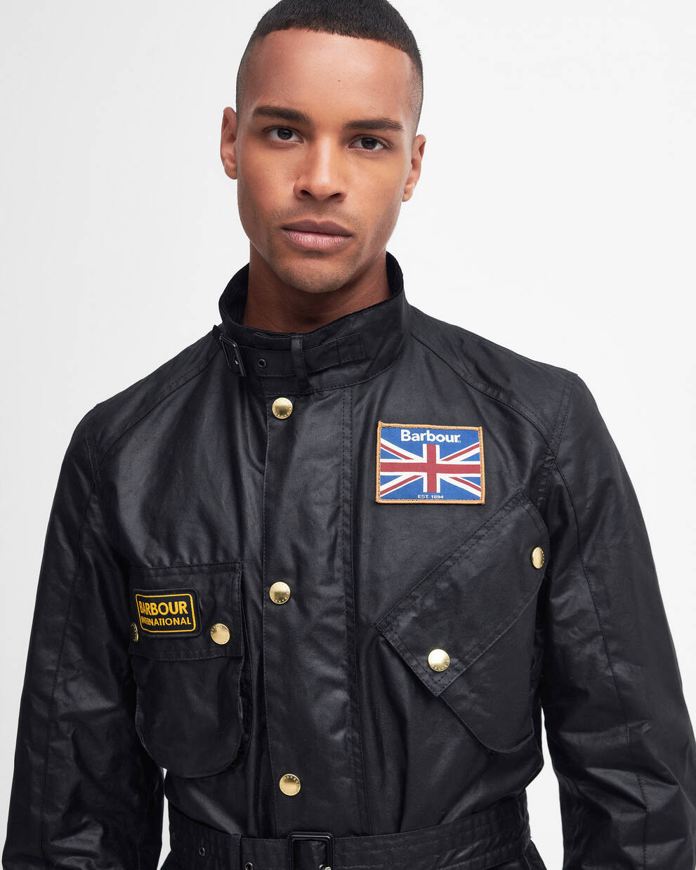 Union Jack International Waxed Jacket