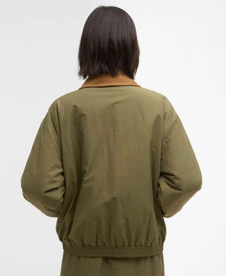 Maureen Reversible Casual Jacket Burnt Olive/Ancient