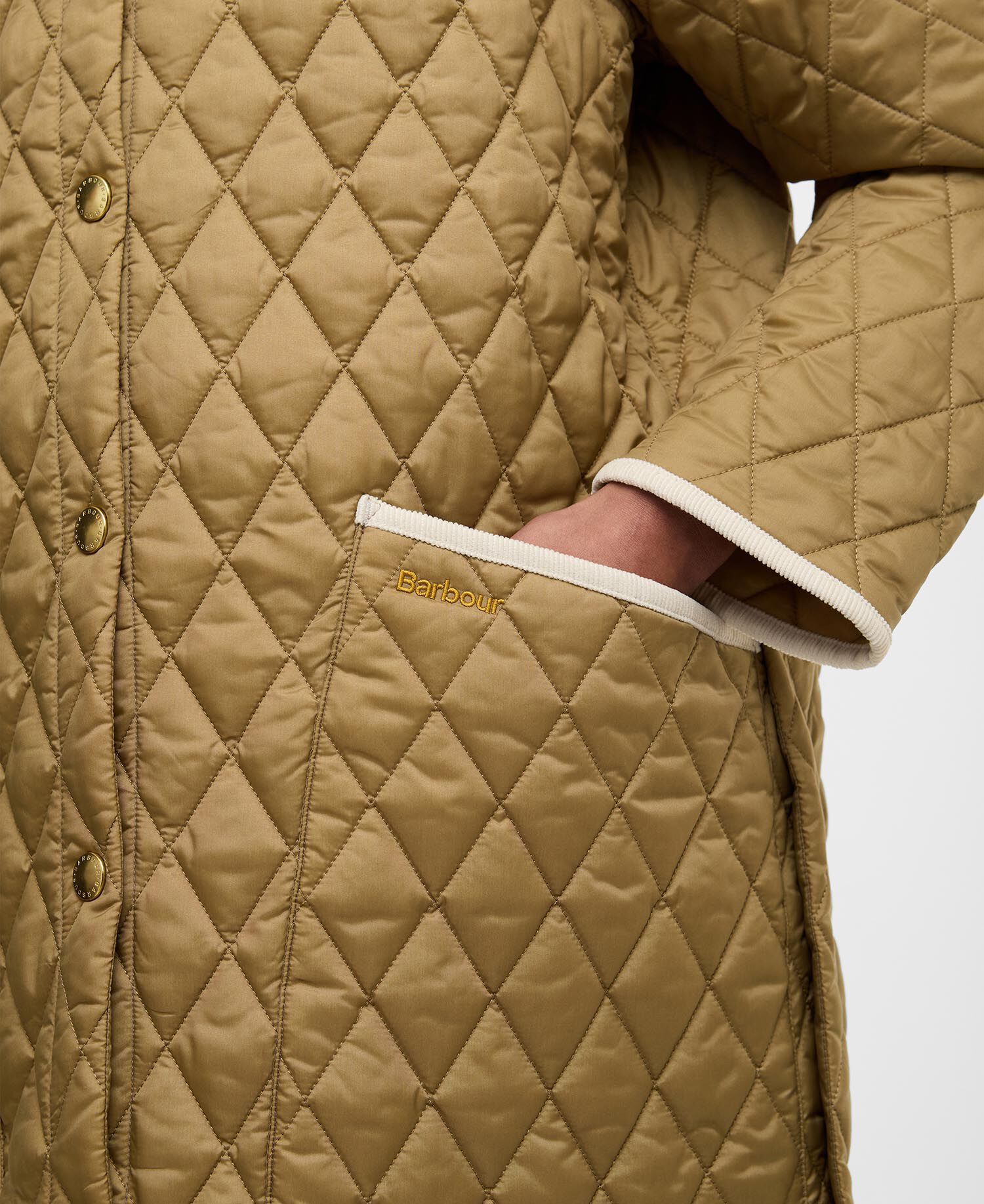 Icons Modern Liddesdale Quilted Jacket Sand/Dress/Pearl