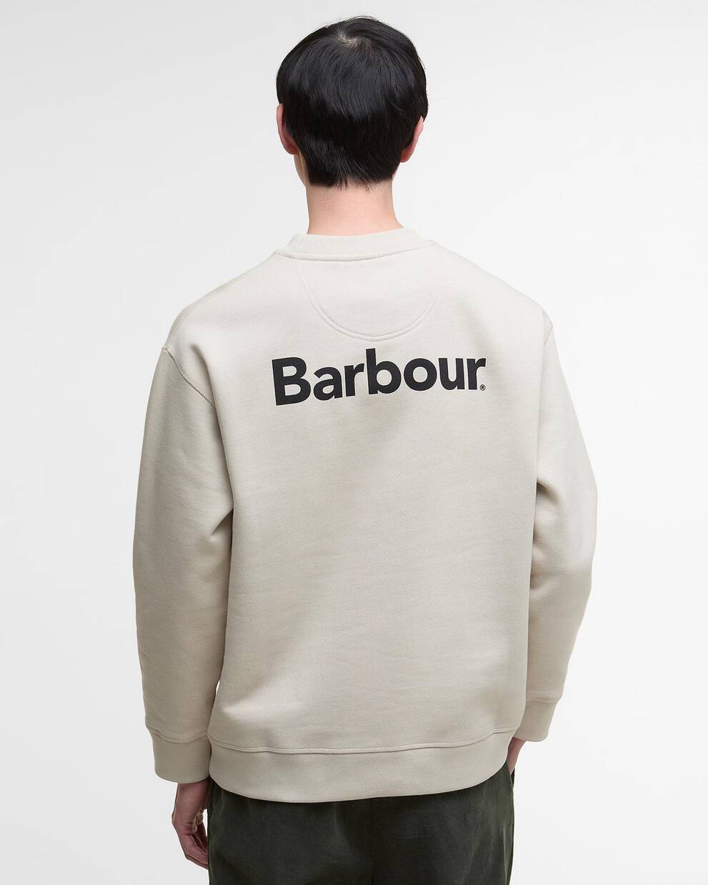 Brushed Nicholas Oversized Crew Neck Jumper