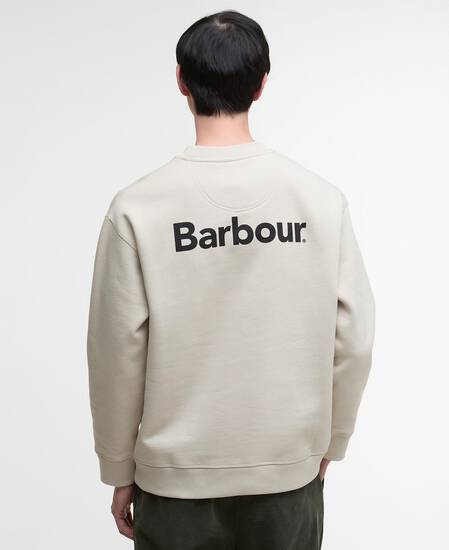 Brushed Nicholas Oversized Crew Neck Jumper Mist