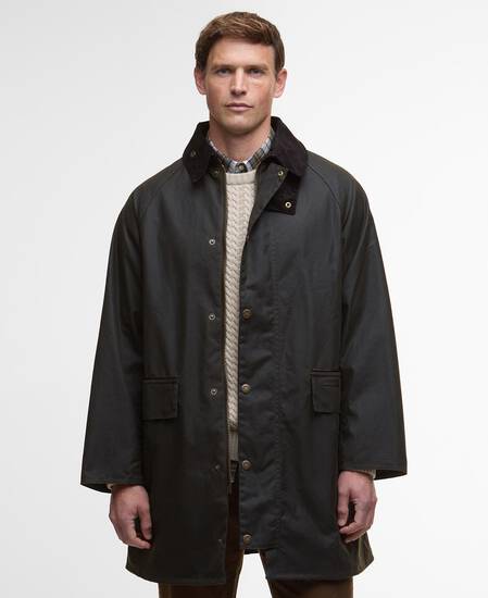 Impermeabile cerato Country Olive