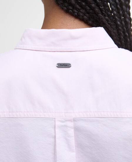 Highclere Oversized Oxford Shirt Pink