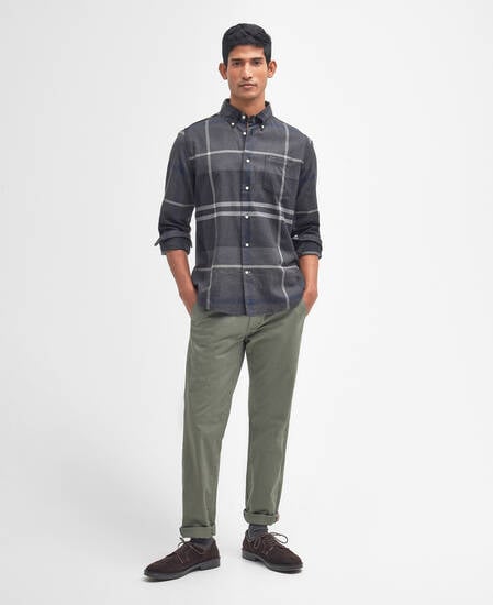 Dunoon Tailored Long-Sleeved Shirt 