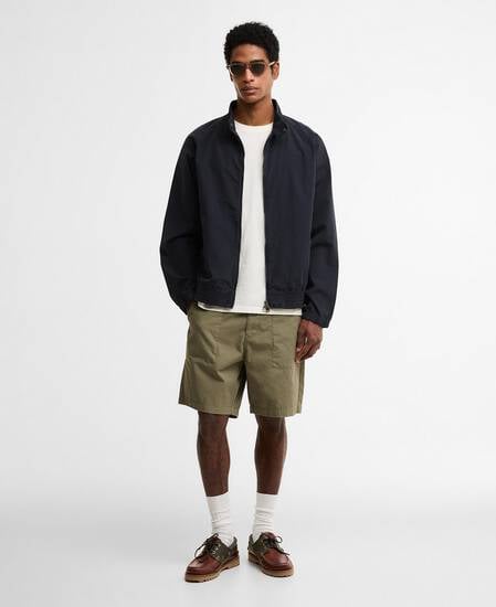 Royston Cotton Harrington Jacket Dark Navy