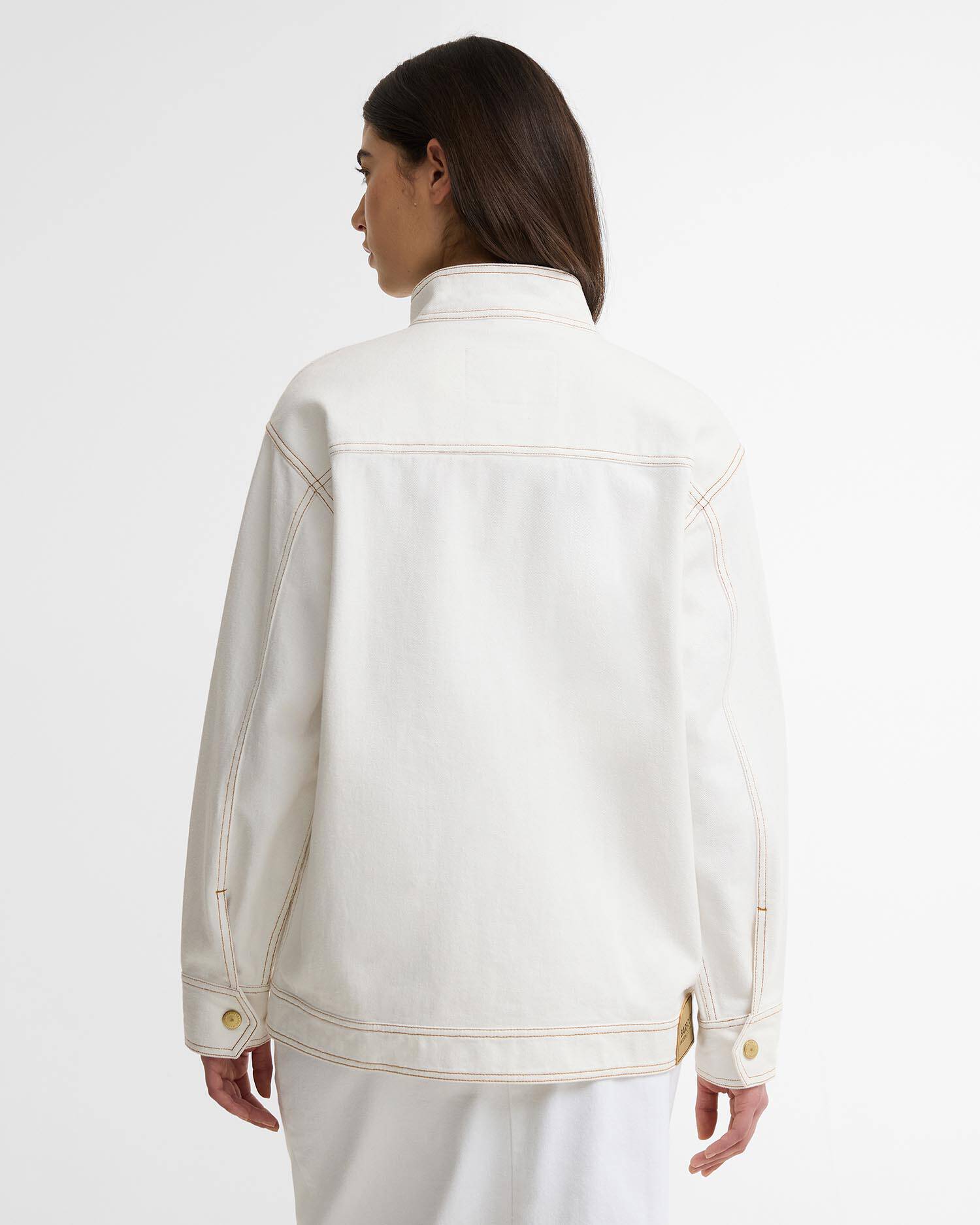Kyla Denim Jacket Denim White image number 2