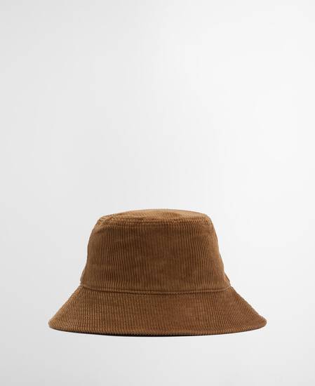 Ebberston Cord Bucket Hat Military Brown