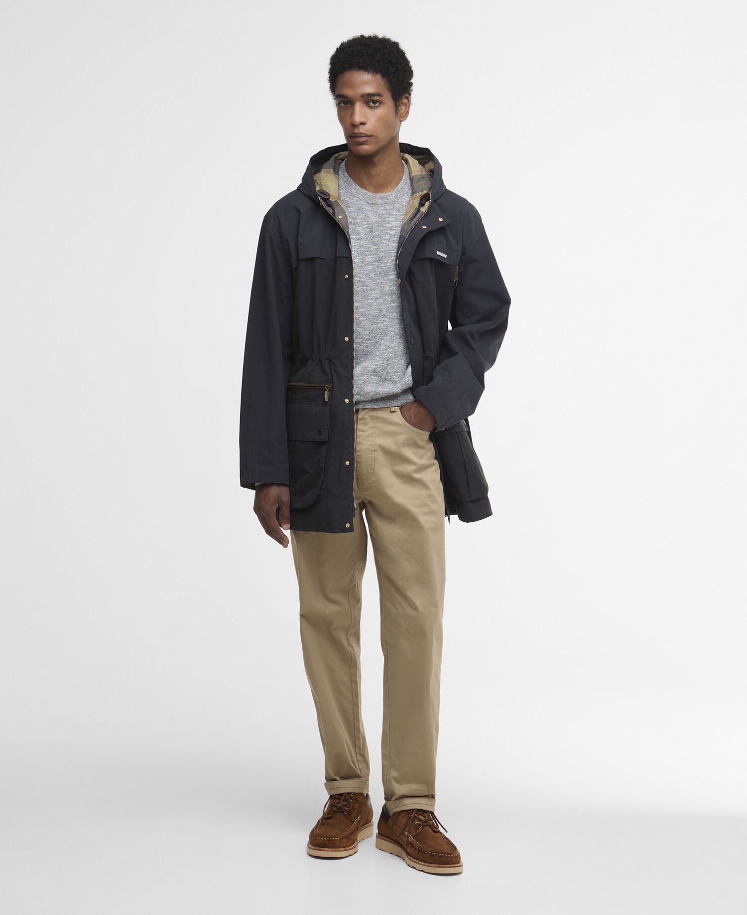 Icons Durham Casual Jacket Navy