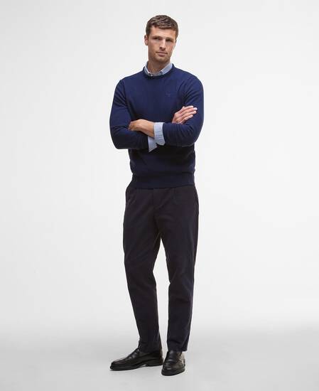 Felpa girocollo Essential Atlantic Blue