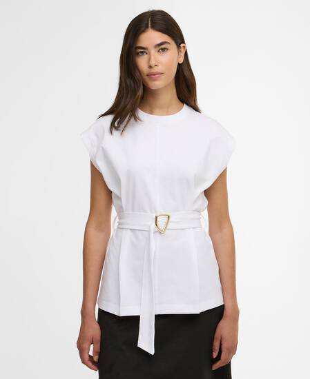 Alexis Top White